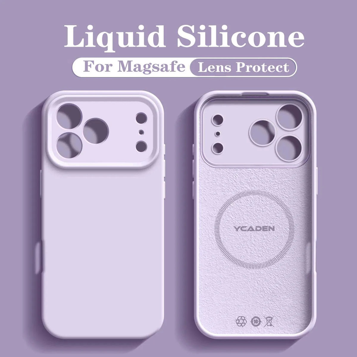For iPhone 18 Pro Liquid Silicone Phone Case For iPhone 18 17 16 15 14 13 12 Pro Max Wireless Charging Skin Smooth Magsafe Cover