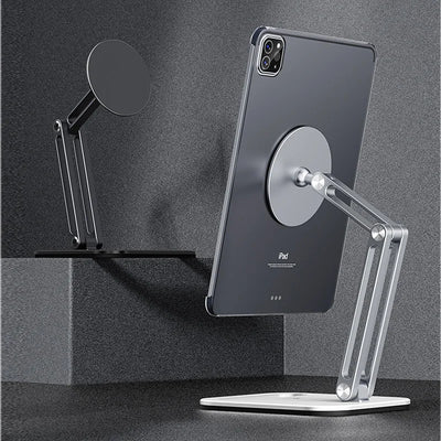 Artpowers Metal Magnetic Tablet Holder For Table Desk Stand Suport For Ipad Pro Samsung Huawei Apple Tablet Accessories
