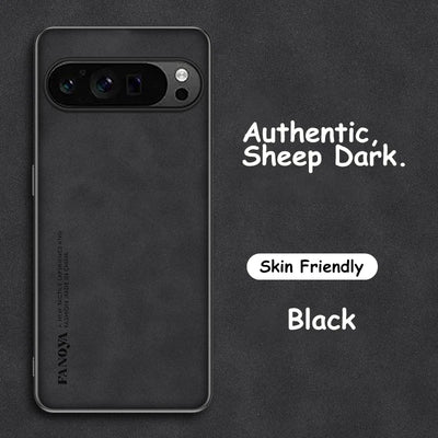 PU Leather Case for Google Pixel 10 9A XL 9 8 7 Pro 8A 7A 6A 6 Cover Soft Matte Shockproof Authentic Anti-fingerprint Shell