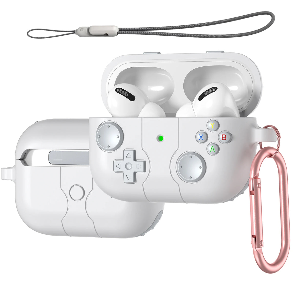 for Airpods 5/4/Pro 3 Case Cover Game Console Design AirPods 5 Case Silicone Protective Cover For Apple AirPods Pro 3/Pro 2/5/4