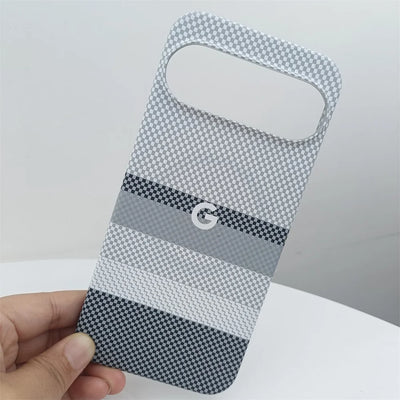 Luxury Carbon Fiber For Magsafe Case For Google Pixel 10 9 8 7 Pro 10 ProXL 9ProXL 9A Wireless Charging Matte Protective Cover