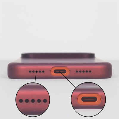 For iPhone 17 16 15 18 Pro Max Air Business Simple Frosted Clear For Magsafe Case Shockproof Magnetic Charge Thin Hard Cover