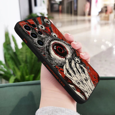Devil Eye Phone Case For Samsung Galaxy S25 S24 S23 S22 S21 S20 S10 S10E Ultra Plus FE Note 20 Ultra Plus Cover