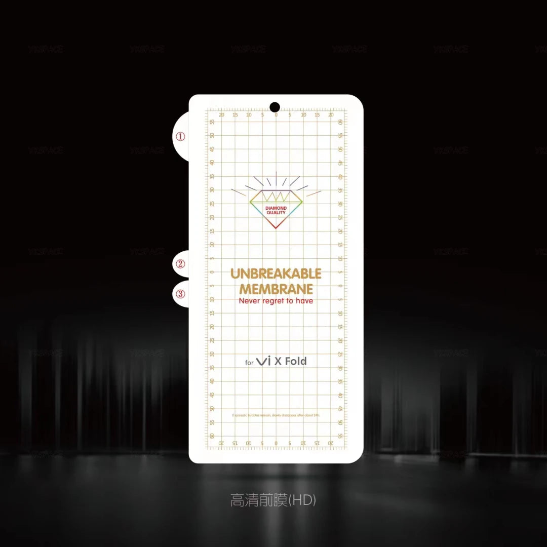 Inner Front Frosted Matte Hydrogel Film For VIVO X Fold Plus 2 3 Pro 5 HD Transparent TPU Soft Screen Protector Anti Fingerprint