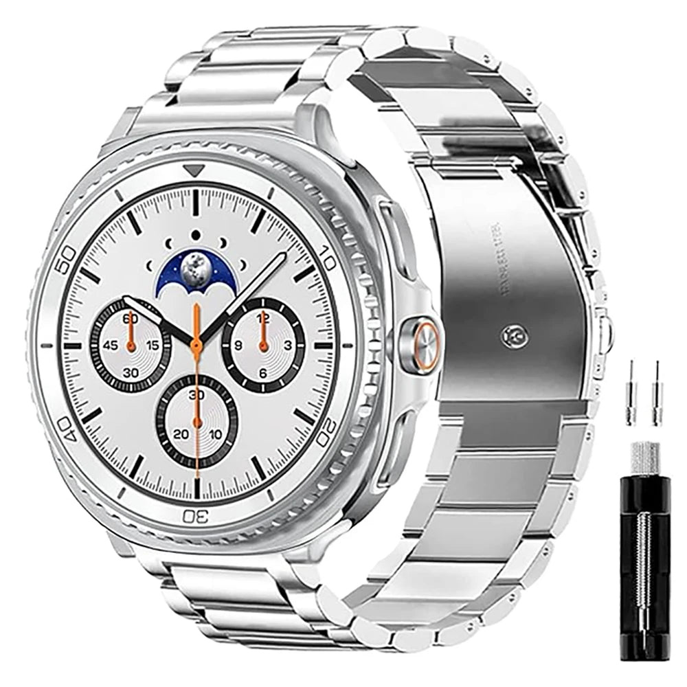 Metal Straps for Samsung Galaxy Watch 9 8 40mm 44mm Stainless Steel Bracelet Correa Galaxy Watch 8 Classic 46mm Bands