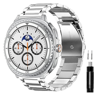 Metal Straps for Samsung Galaxy Watch 9 8 40mm 44mm Stainless Steel Bracelet Correa Galaxy Watch 8 Classic 46mm Bands
