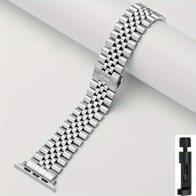 Stainless Steel Strap For Apple Watch Band Series 12/11/10/9/8/7/6/5/SE 3 Metal Bracelet For iWatch Ultra 4 49mm 45mm 44mm 46mm
