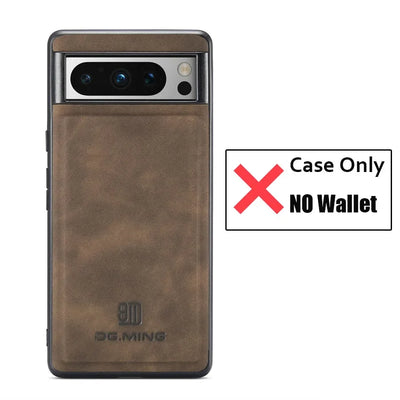 Luxury Magnetic Leather Wallet Case for Google Pixel 9 Pro 8 7 7A 6 6A Fold Pixel9 XL Pixel7 Kickstand Credit Card Holder Cover