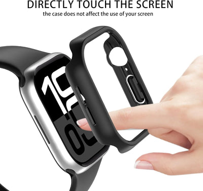 Cover for Apple Watch Case 12 10 11 46mm 44mm 40mm 42mm 38mm Accessories PC Protector Bumper iWatch Series 8 7 SE 3 9 45mm 41mm
