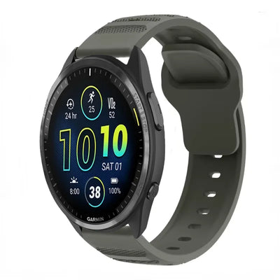 20mm 22mm Silicone Strap for Garmin Forerunner 965 955 265 255 165 55 Fashion Replacement Wristband for Garmin Venu 3/2 Active 5