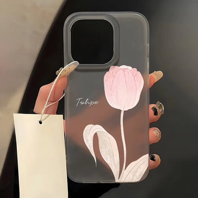 INS Flower Soft Phone Case for iPhone 17 Pro Max Case iPhone 16 13 12 Mini 14 11 15 Pro Max Plus Silicone Shockproof Back Cover