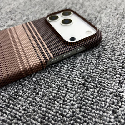 Frameless Carbon Fiber Kevlar For Magsafe Magnetic Phone Case For iPhone 17 Air 16 15 14 13 12 Plus 17 Pro Max PC Texture Cover