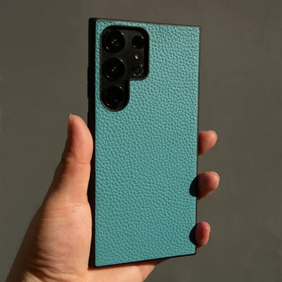 Premium Genuine Leather Case for Samsung Galaxy S26 Ultra S23FE S22 S21FE S20 Cover Full Protection Shockproof Back Carcasa