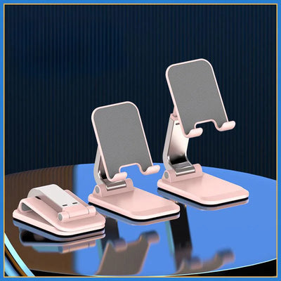 Foldable ABS Desktop Mobile Phone Stand For iPad iPhone Smartphone Support Tablet Desk Cell Phone Portable Holder Bracket