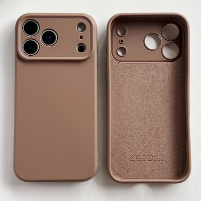 TPU Shockproof Cover For iPhone 17 16  Pro Max For iPhone 17Air 16 15 14 Pro Case Liquid Silicone Original TPU Protect Case