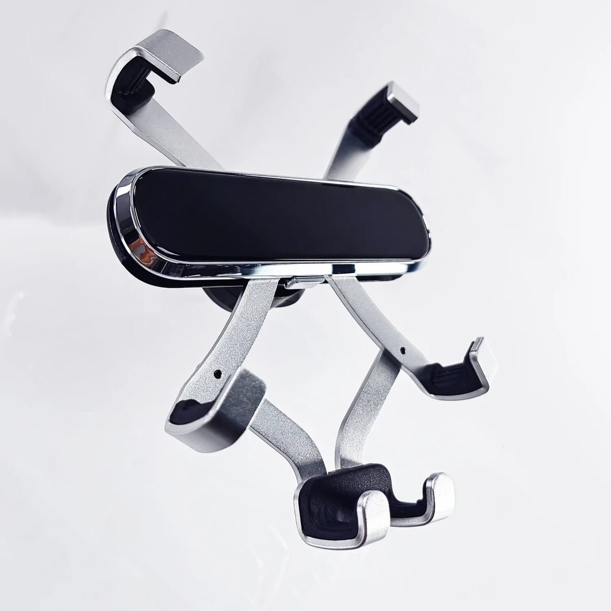 Universal Car Phone Holder Gravity linkage Mobile Phone Mount Air Vent GPS Stand Aluminum Alloy Supports Phone Holder for Car