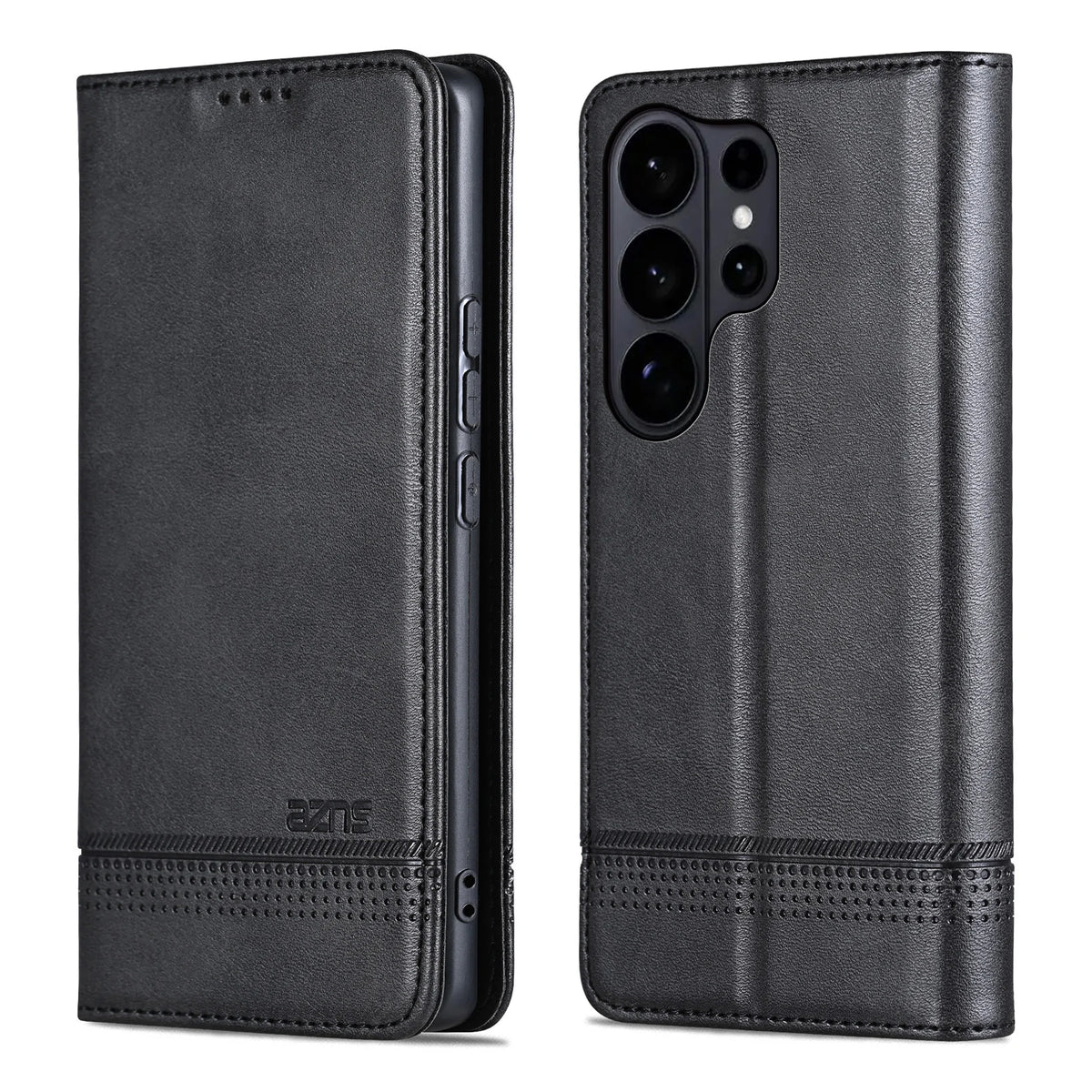 Magnetic Leather Phone Case For Samsung S26 S25 Edge S24 Ultra S23 S22 S21 FE S20 Plus 5G Card Solt Bag Wallet Flip Book Cover