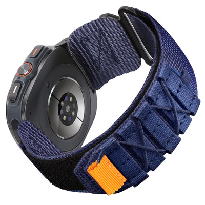 Braided Band Compatible with Samsung Galaxy Watch Ultra 47mm (2024/2025 Model) Replacement Band, Nylon Loop Strap for Men