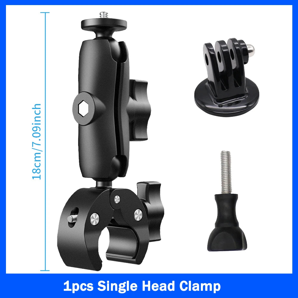 For Insta360 X2 X3 X4 X5 Motorcycle Bike Mount Selfie Stick for Insta 360 X2 X3 X4 X5 Moto Monopod Handlebar Accessories Kit