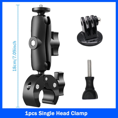 For Insta360 X2 X3 X4 X5 Motorcycle Bike Mount Selfie Stick for Insta 360 X2 X3 X4 X5 Moto Monopod Handlebar Accessories Kit