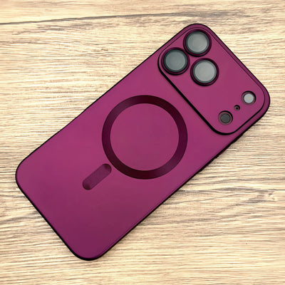 Luxury Soft Matte Case Cover For iPhone 18 17 16 15 14 13 12 11 Pro Max 16E 17E 18Pro 17Pro For Magsafe Mag Safe Wireless Charge