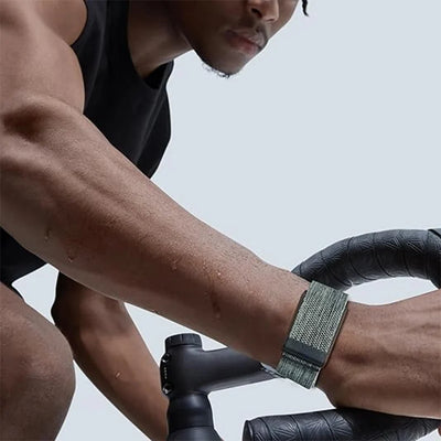 Nylon Sport Band Compatible with Whoop Band 4.0/5.0 Strap Men Women with Bumper Case, Breathable Nylon Adjustable Waterproof