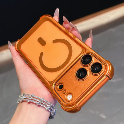 Luxury Magnetic Phone Case For iPhone 18 17 16 15 14 13 Pro Max Air 16 15 14 Plus 16Pro 17Pro Magsafe Shockproof Protector Cover
