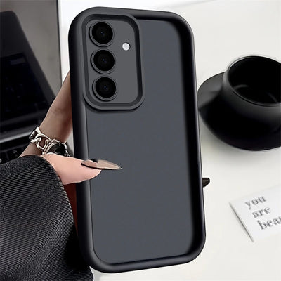 Soft TPU Phone Case For Samsung S26 S25 S24 S23 S22 S21 S20 Note20 Ultra FE Plus Candy Color Stylish Shockproof Silicone Cover