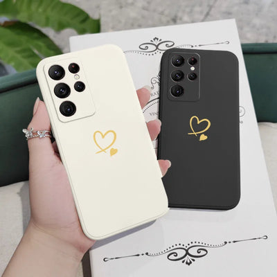 Gemini Love Phone Case For Samsung Galaxy S25 FE S24 S23 S22 S21 S20 Ultra Plus S10 Note 20 ultra 10 9 Plus Cover