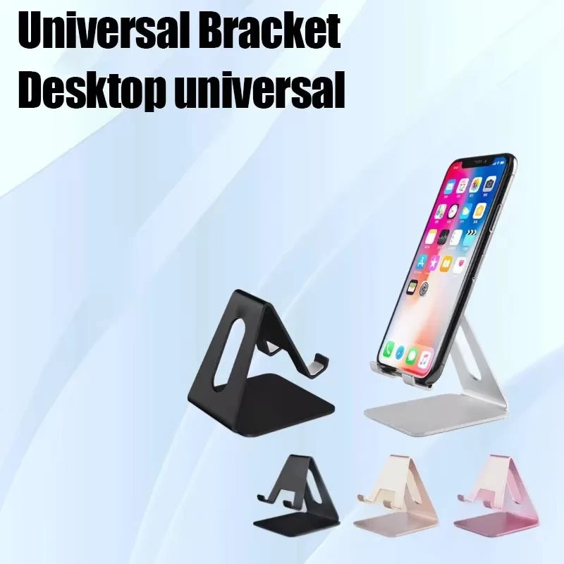 Desktop Metal Mobile Phone Stand Universal Lazy Tablet Dock for All Smartphone iPhone Xiaomi iPad Samung Galaxy Tab Live Mount