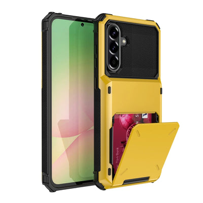 Wallet Card Phone Case For Samsung S26 S25 S24 S23 S22 S21 S20 S10 FE Plus EDGE Ultra 5G Card Slot Flip Hidden Pocket Hard Cover