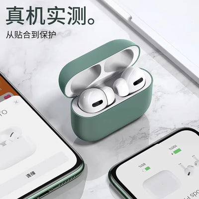 Protective Case For AirPods Pro 2 2nd Silicone Cover For Apple AirPods Pro2 Sleeve Cases Dustproof Headphone Coque With Hook