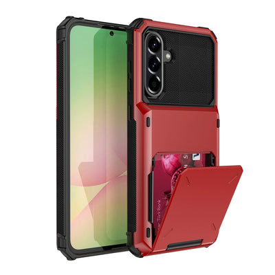 Wallet Card Phone Case For Samsung S26 S25 S24 S23 S22 S21 S20 S10 FE Plus EDGE Ultra 5G Card Slot Flip Hidden Pocket Hard Cover