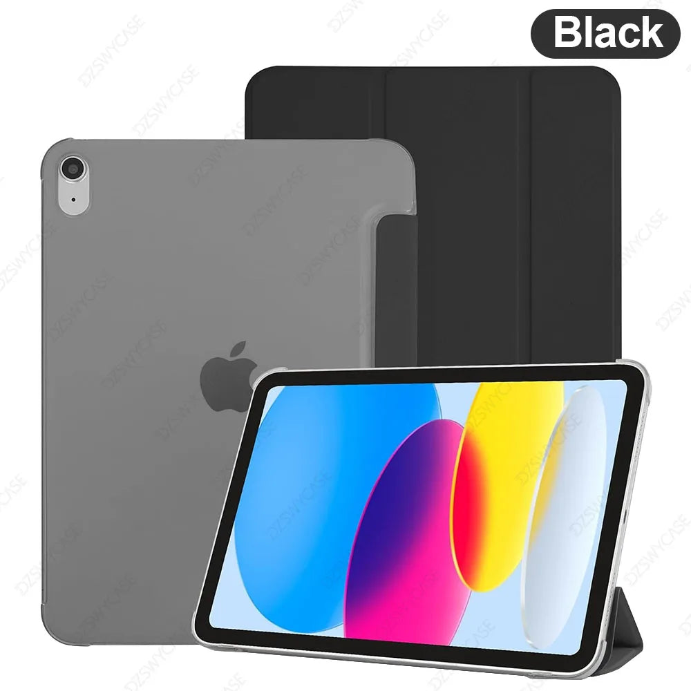Case for iPad (A16) 11th Generation 11 Inch 2025, iPad 10th Generation 10.9" 2022,Cover with Frosted Back Shell, Auto Wake/Sleep