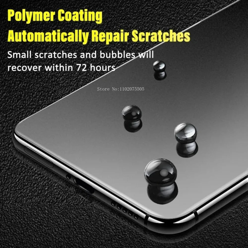 4pcs Full Cover Matte Hydrogel Film for Vivo X300 Pro X200 FE X200 Pro mini X200S Screen Protector Not Glass Anti Fingerprint