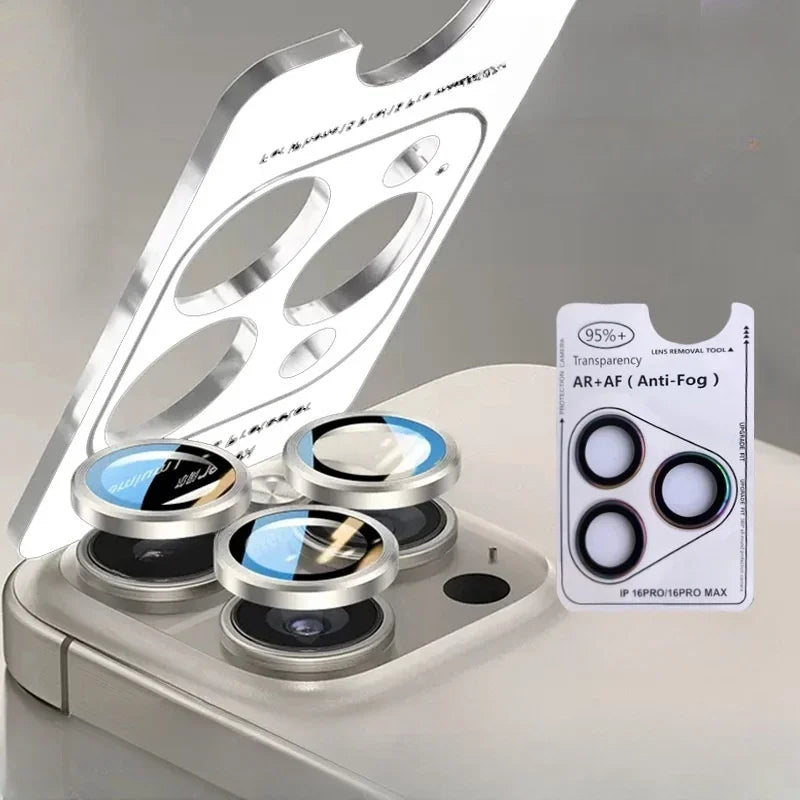 High Definition Camera Lens Ring Glass For IPhone 15 16 Pro Max 15plus Lens Screen Protector Tempered Glass For IPhone 14 ProMax