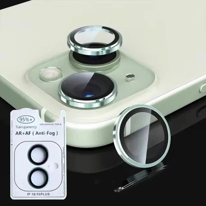 High Definition Camera Lens Ring Glass For IPhone 15 16 Pro Max 15plus Lens Screen Protector Tempered Glass For IPhone 14 ProMax