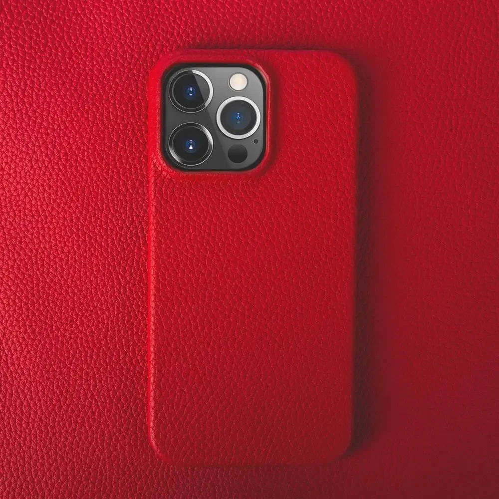 For Iphone 14 Pro Max Case Luxury Genuine Leather Cover Business Phone Cases Back Cover for Iphone 13 18Pro 15 12 XR XSMax Coque