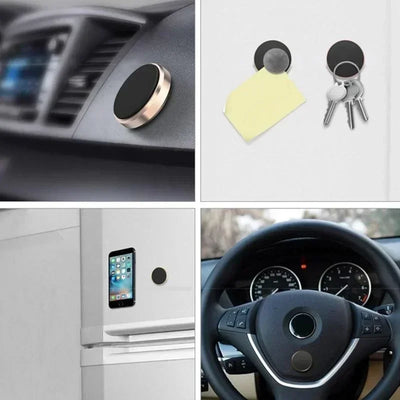 Magnetic Car Phone Holder Magnet Mount Bracket Stick on Car Dashboard Wall Mobile Cell Support in Car for IPhone Samsung Xiaomi