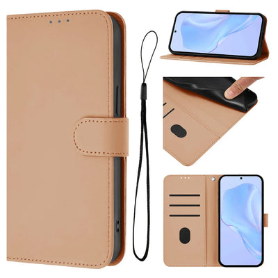 Luxury Leather Wallet Case for Samsung Galaxy S26 S24 S25 Ultra S23 Plus S24 FE S25 Edge Shockproof Bumper Flip Back Cover