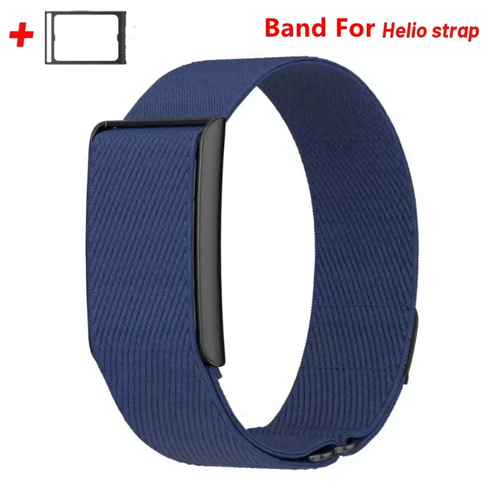 Stretchable Wrist Band Sport Soft Nylon Loop Band for Amazfit Helio Strap Adjustable Sport Correa Helios Straps Amazfit Bracelet