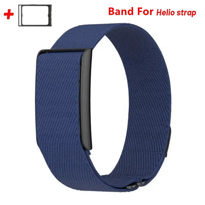Stretchable Wrist Band Sport Soft Nylon Loop Band for Amazfit Helio Strap Adjustable Sport Correa Helios Straps Amazfit Bracelet