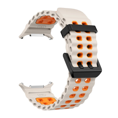 Ocean Strap for Samsung Galaxy Watch Ultra 2 Sports Silicone Band for Galaxy Watch 9-8-7 Ultra 47mm Official Original Wristband