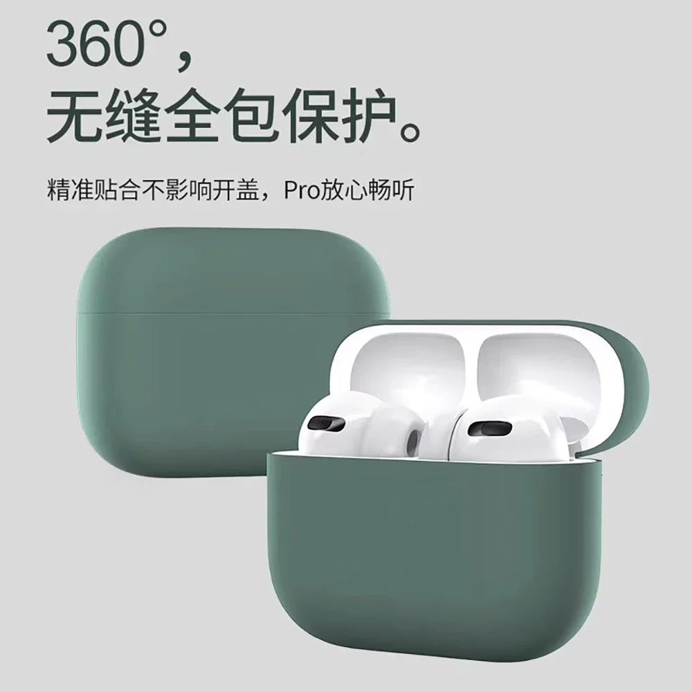 Protective Case For AirPods Pro 2 2nd Silicone Cover For Apple AirPods Pro2 Sleeve Cases Dustproof Headphone Coque With Hook
