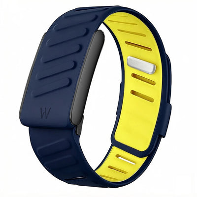 Suitable for Whoop 5.0 Dual Color Silicone Soft Strap Official for Whoop MG Sports Wristband with Metal Frame Included