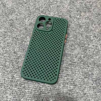 Cooling Breathable Soft Silicone Case For iPhone 17 Air 16 16E 15 14 Plus 13 12 Mini 11 Pro Max XS Max X XR Bumper Back Cover