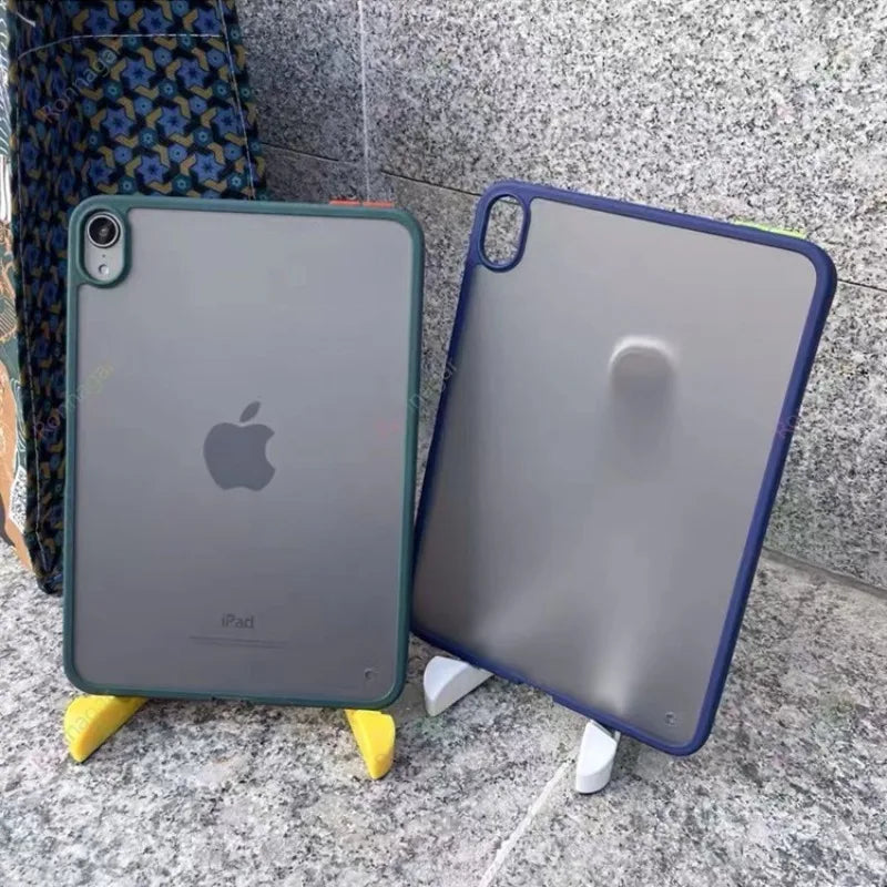 For iPad A16 11th Case iPad 12th A19 10th Air11 13 M4 M3 Air4 5 10.9 10.2 10.5 Matte Transparent Tablet Case Pro11 12.9 13 M5 M4