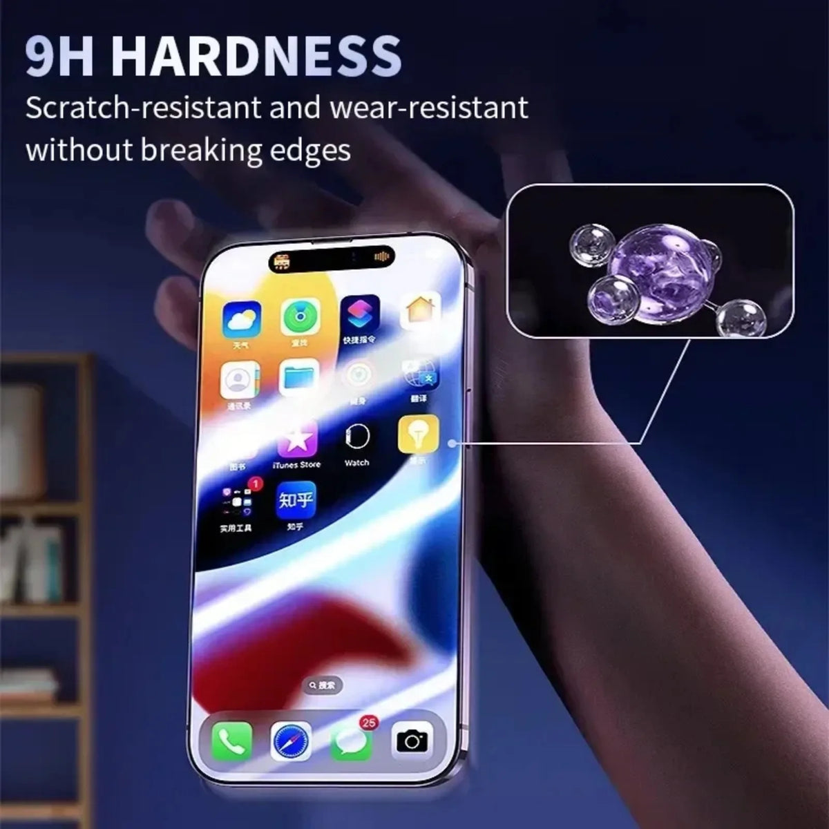 5PCS Protection Glass for IPhone 14 15 16 Pro Max Plus Full Cover Tempered Glass Screen Protector for IPhone 11 12 13 Pro Mini