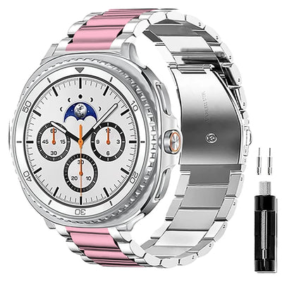 Metal Straps for Samsung Galaxy Watch 9 8 40mm 44mm Stainless Steel Bracelet Correa Galaxy Watch 8 Classic 46mm Bands