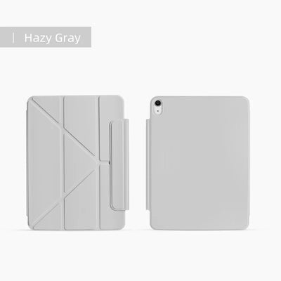 Case for iPad Mini 6/7 & Air 13-inch! Magnetic Closure Double-Sided Folio, Y-Fold Multi-Angle, Auto Wake/Sleep Smart Cover